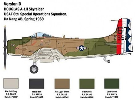 Italeri 2788 - Maqueta avión A-1H...