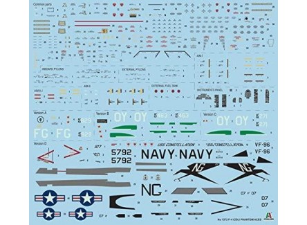 Italeri 1373 - Maqueta avión F-4...