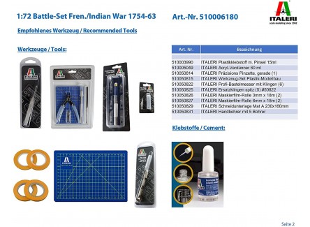 Italeri 6180- Maqeuta French and...