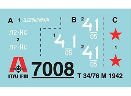 Italeri 7008 - Maqueta Tanque Ruso...