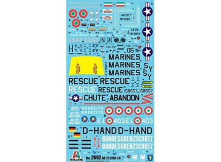 Italeri 2692S - Maqueta BELL AB 212 /...