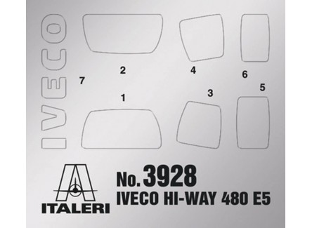 Italeri 3928 - Maqueta IVECO Hi-Way...