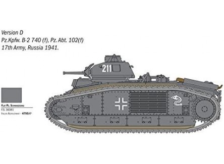 Italeri 15766 - Maqueta tanque Char...