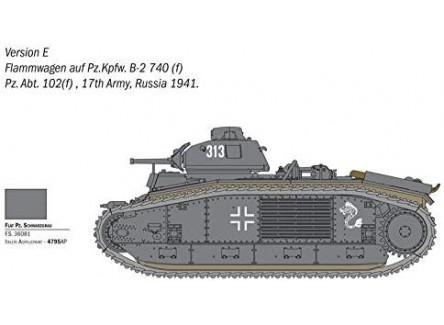Italeri 15766 - Maqueta tanque Char...
