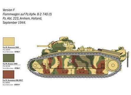 Italeri 15766 - Maqueta tanque Char...