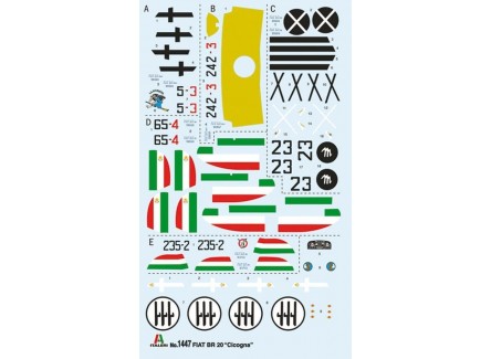 Italeri 1447 - Maqueta avión FIAT...