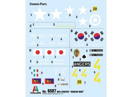 Italeri 6587 - Maqueta tanque M24...