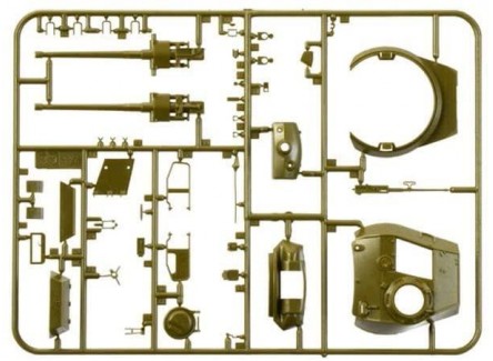 Italeri 6587 - Maqueta tanque M24...