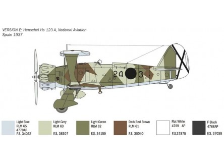 ITALERI 2819S - Maqueta Henschel HS...