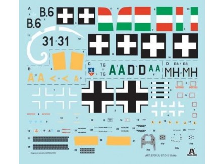 Italeri 2709 - Maqueta avión Ju 87...