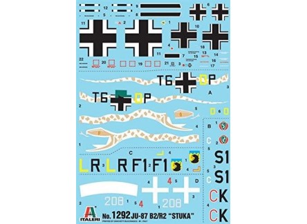Italeri 1292S - Maqueta avión Ju-87...