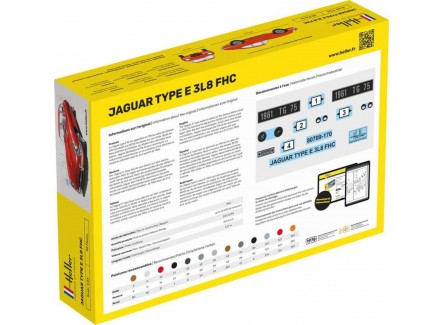 Heller 80709 – Maqueta Jaguar Type E...