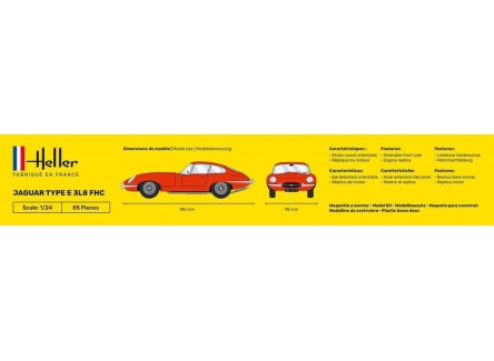 Heller 80709 – Maqueta Jaguar Type E...