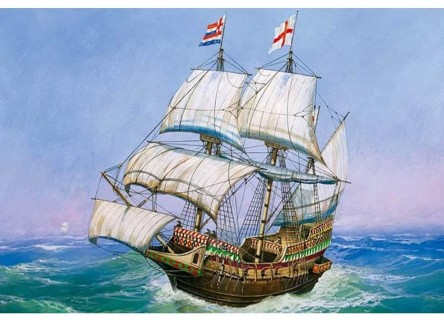 Zvezda 6509 -Maqueta barco " Golden...