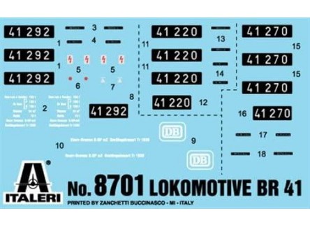 Italeri 8701S - Locomotora BR 41....