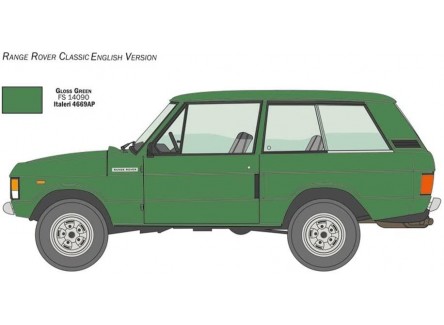 Italeri 3629 - Maqueta Range Rover...
