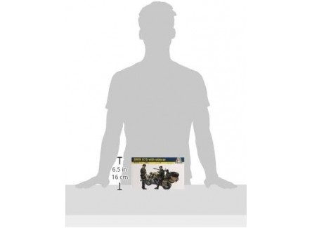 Italeri 0315S - Maqueta sidecar BMW...
