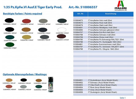 Italeri 6557 - Maqueta tanque...