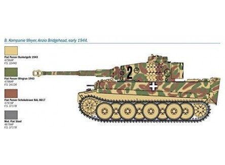Italeri 6557 - Maqueta tanque...