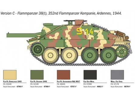 Italeri 15767 - Maqueta tanque...