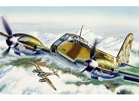Italeri 074 - Maqueta avión Me 410...