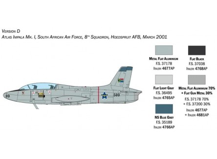 ITALERI 2814S -  Maqueta avión...