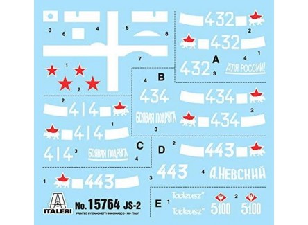 Italeri 15764 - Maqueta tanque IS-2...