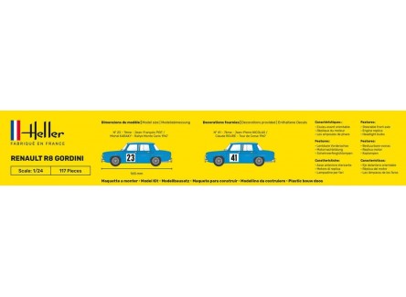 Heller 80700 - Maqueta Renault R8...