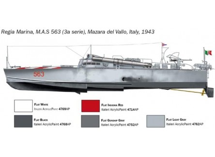Italeri 5626 - Maqueta barco M.A.S....