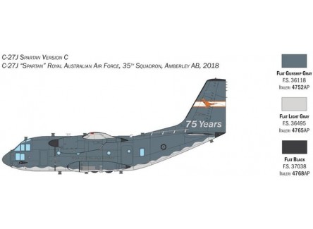 Italeri 1450 - Maqueta avión C-27J...