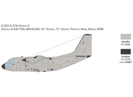 Italeri 1450 - Maqueta avión C-27J...