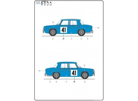 Heller 80700 - Maqueta Renault R8...