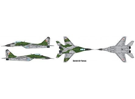 Italeri  71184 - Kit completo MIG-29A...