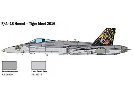 Italeri 1394 -  F/A-18 Hornet. Tiger...