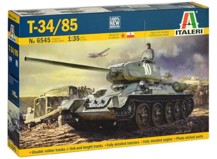 Italeri 6545 - Maqueta tanque T34/85.... Italeri 6545 - Maqueta tanque T34/85....