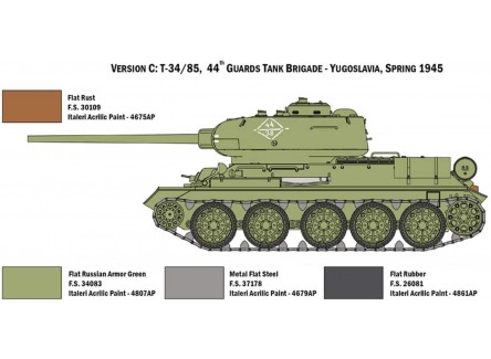 Italeri 6545 - Maqueta tanque T34/85.... Italeri 6545 - Maqueta tanque T34/85....