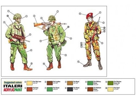 Italeri 6191 - Figuras NATO Toops...