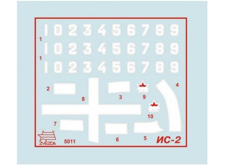 Zvezda 5011- Maqueta  tanque...