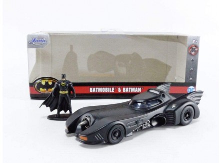 Jada 31704- Batmobile con Figura...