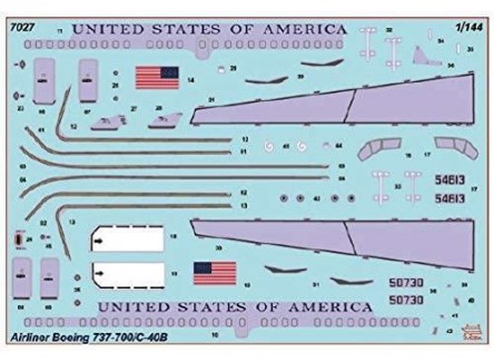Zvezda 7027 - Maqueta Airlines Boeing...