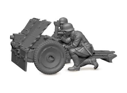 Zvezda 6156 - Maqueta cañón 75mm con...