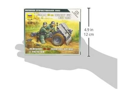 Zvezda 6156 - Maqueta cañón 75mm con...