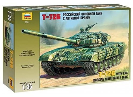 Zvezda 3551 - Maqueta tanque Ruso...