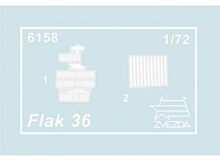 Zvezda 6158 - Maqueta cañón pesado...