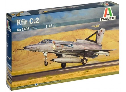 Italeri 1408 - Maqueta avión KFIR...