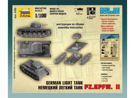 Zvezda 6102 - Maqueta tanque ligero...