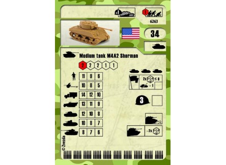 Zvezda 6263 - Maqueta tanque  US...