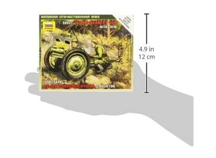 Zvezda 6145- Maqueta cañón Soviético...