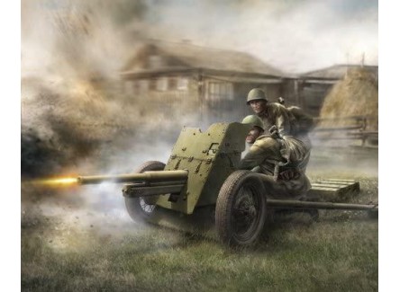 Zvezda 6112 - Maqueta cañón Soviético...