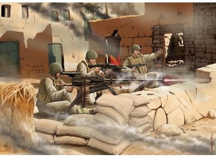 Zvezda 7411 - Figuras ametralladora...